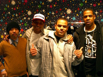 Jay-Z, Johnny Cakes, Pharrell Williams, Nigo