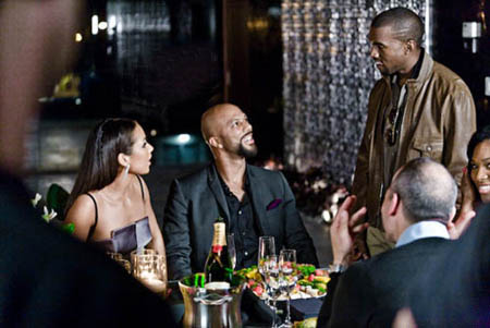 Alicia Keys, Common, Kanye