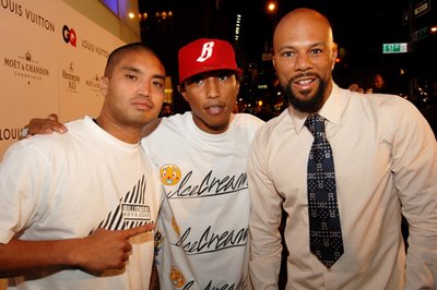Chad Hugo, Pharrell, & Common