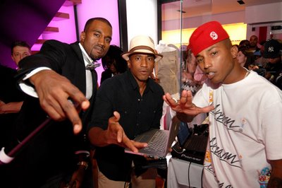 Kanye Q-Tip Pharrell